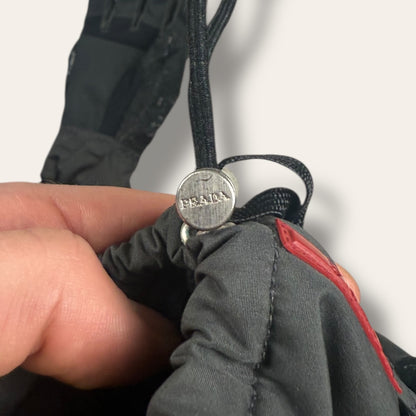 Prada sport gloves black
