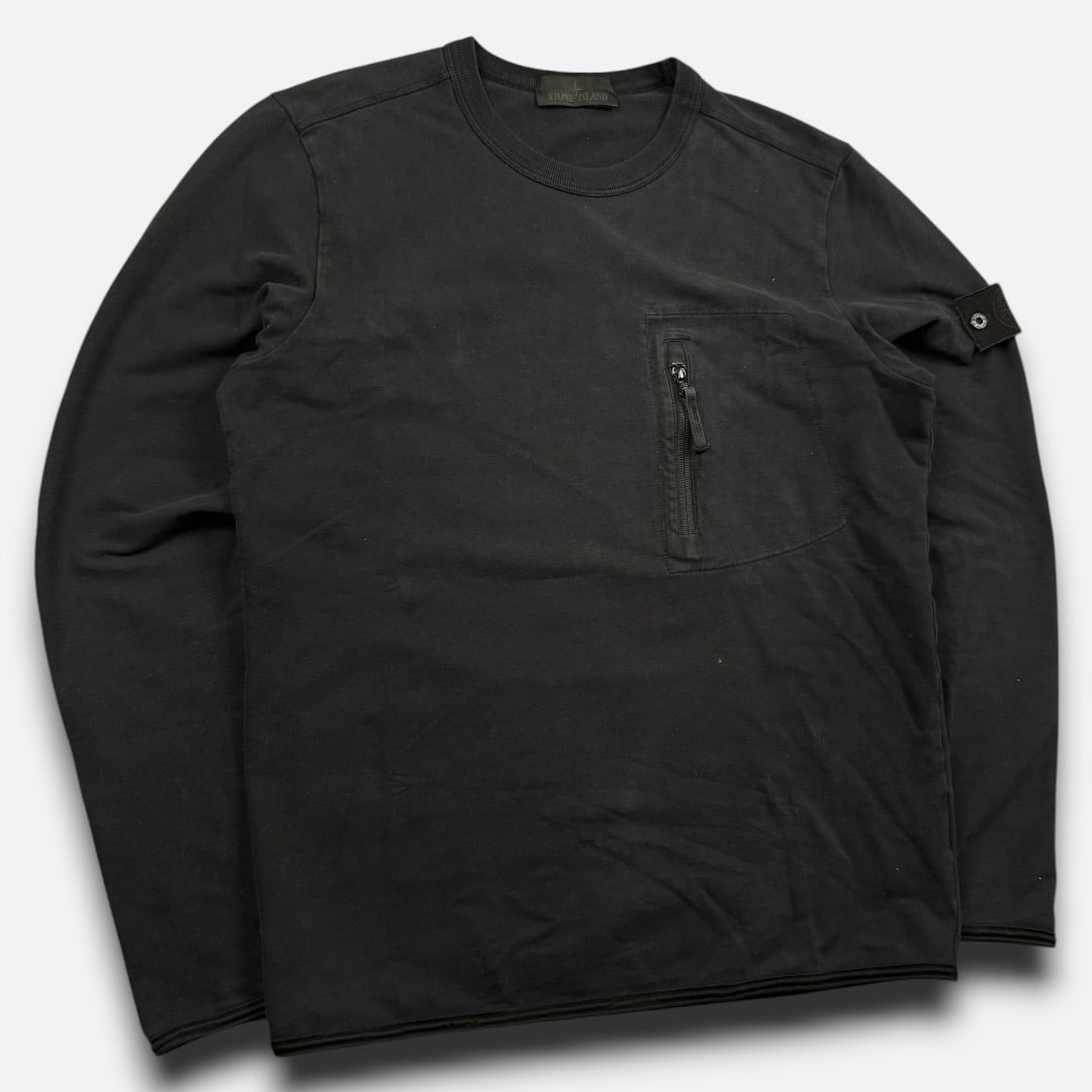 Stone Island ghost sweater black - Medium