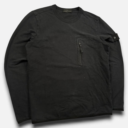 Stone Island ghost sweater black - Medium