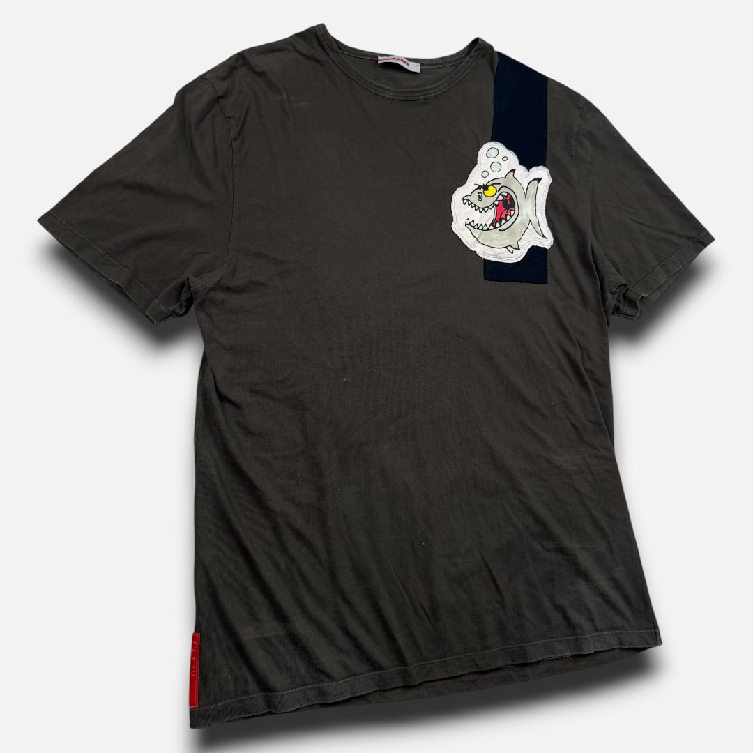 Prada tee dark green - Extra large