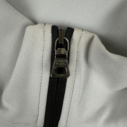 Prada zip up vest women’s grey - Medium