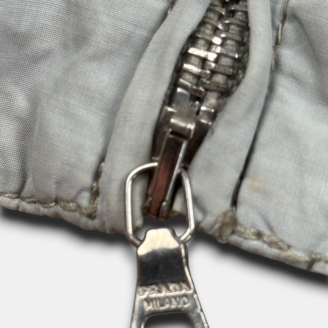 Prada sport bomber jacket grey - Medium