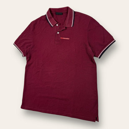 Prada polo burgundy red - Large