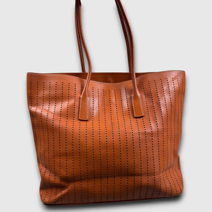 Prada tote bag orange