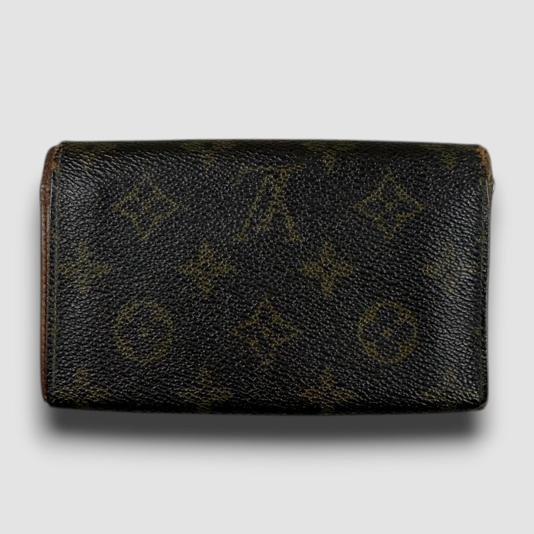 Louis Vuitton zip wallet brown