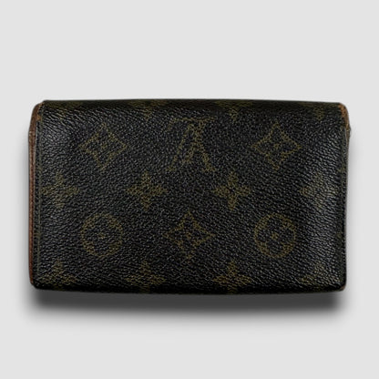 Louis Vuitton zip wallet brown