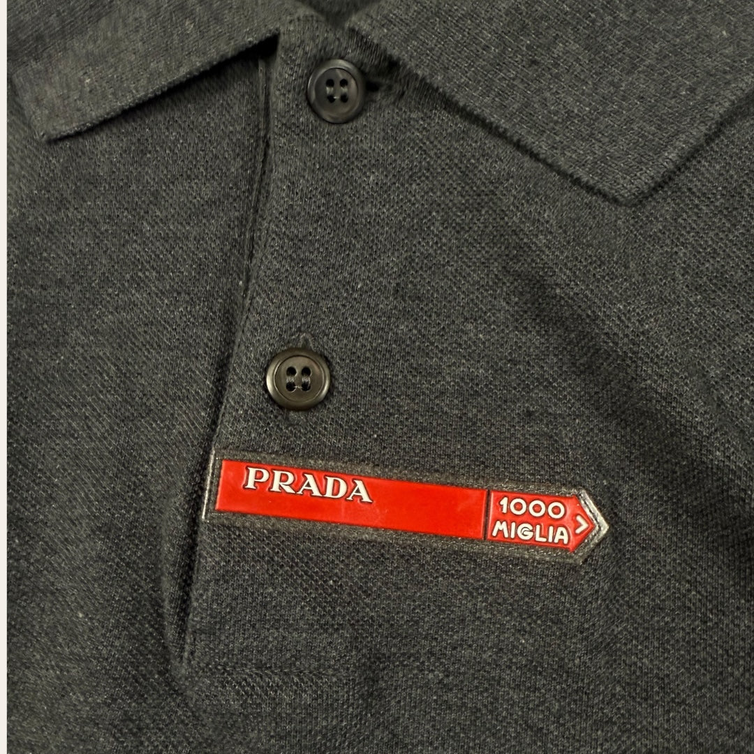 Prada longsleeve poloshirt - Extra large