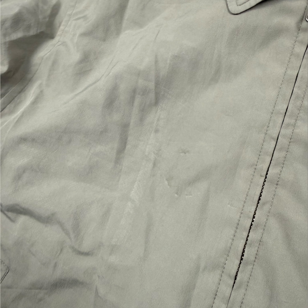 Yves saint laurent harrington jacket beige - small