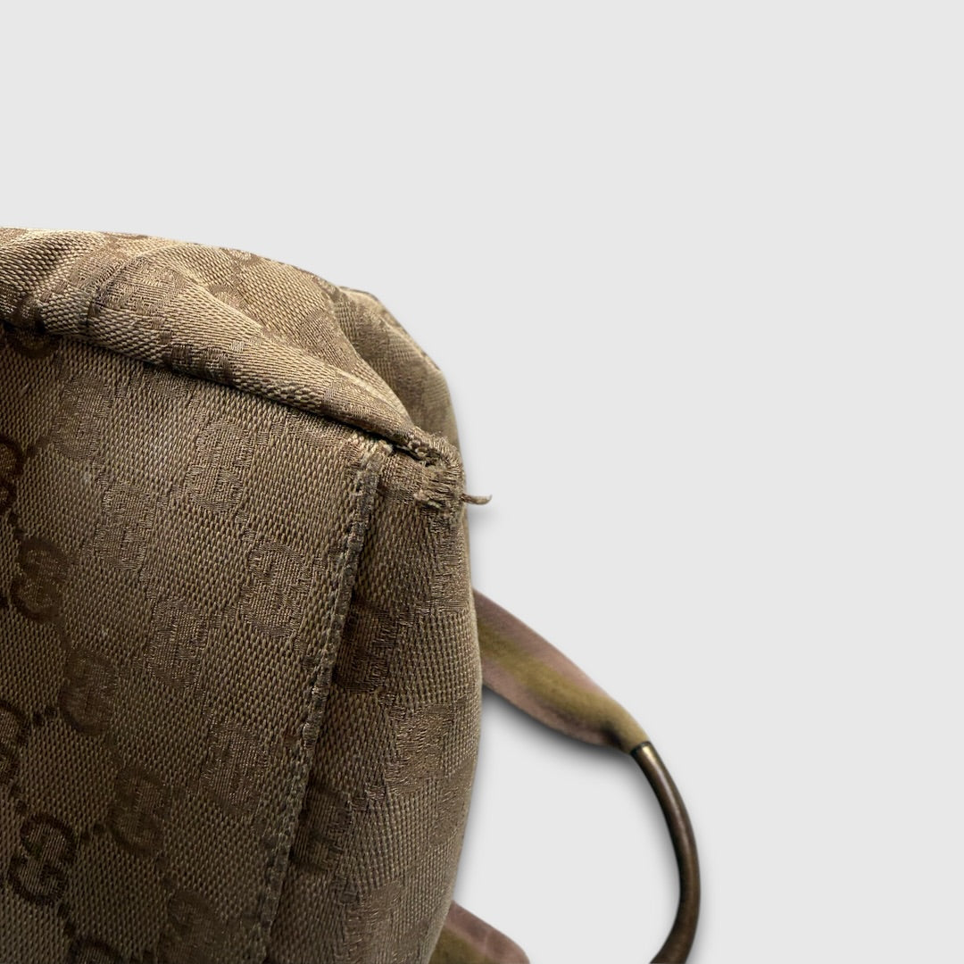 Gucci GG Canvas Web/Sherry Line Tote bag