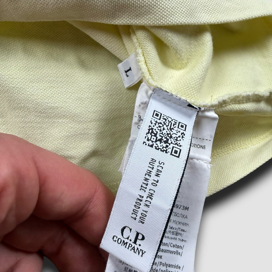 C.P. Company tacting tee butter yellow - Large