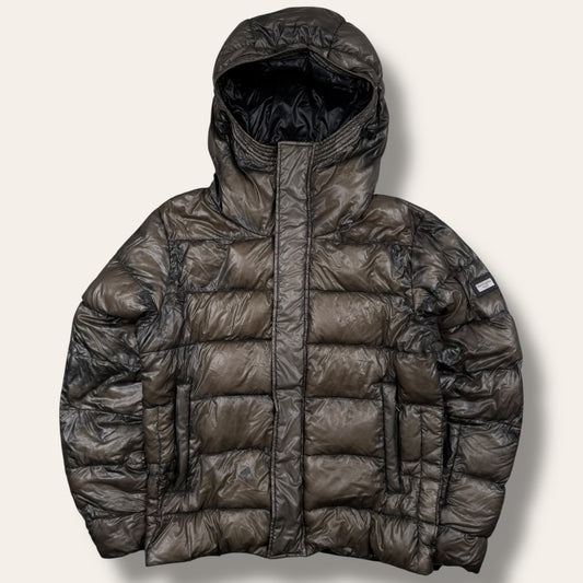 Dolce & Gabbana khaki puffer jacket - medium