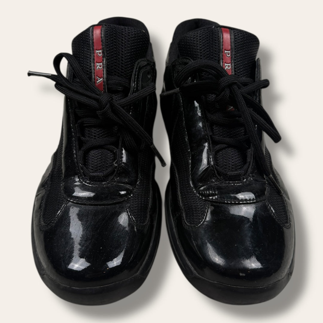 Prada american cups shiny black - 43/44