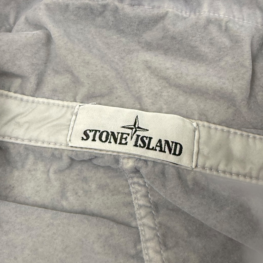 Stone Island lamy flock jacket grey - Medium