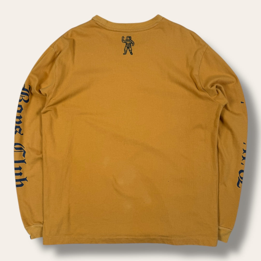 Billionaire boys club long sleeve mustard - Large
