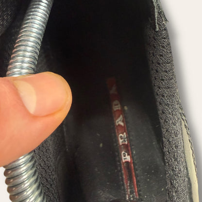 Prada american cups shiny black - 43/44