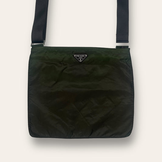 Prada shoulder bag khaki green