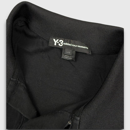 Y-3 adidas poloshirt black - large