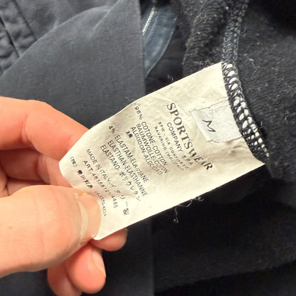 Stone island zip-up vest black/grey - Medium