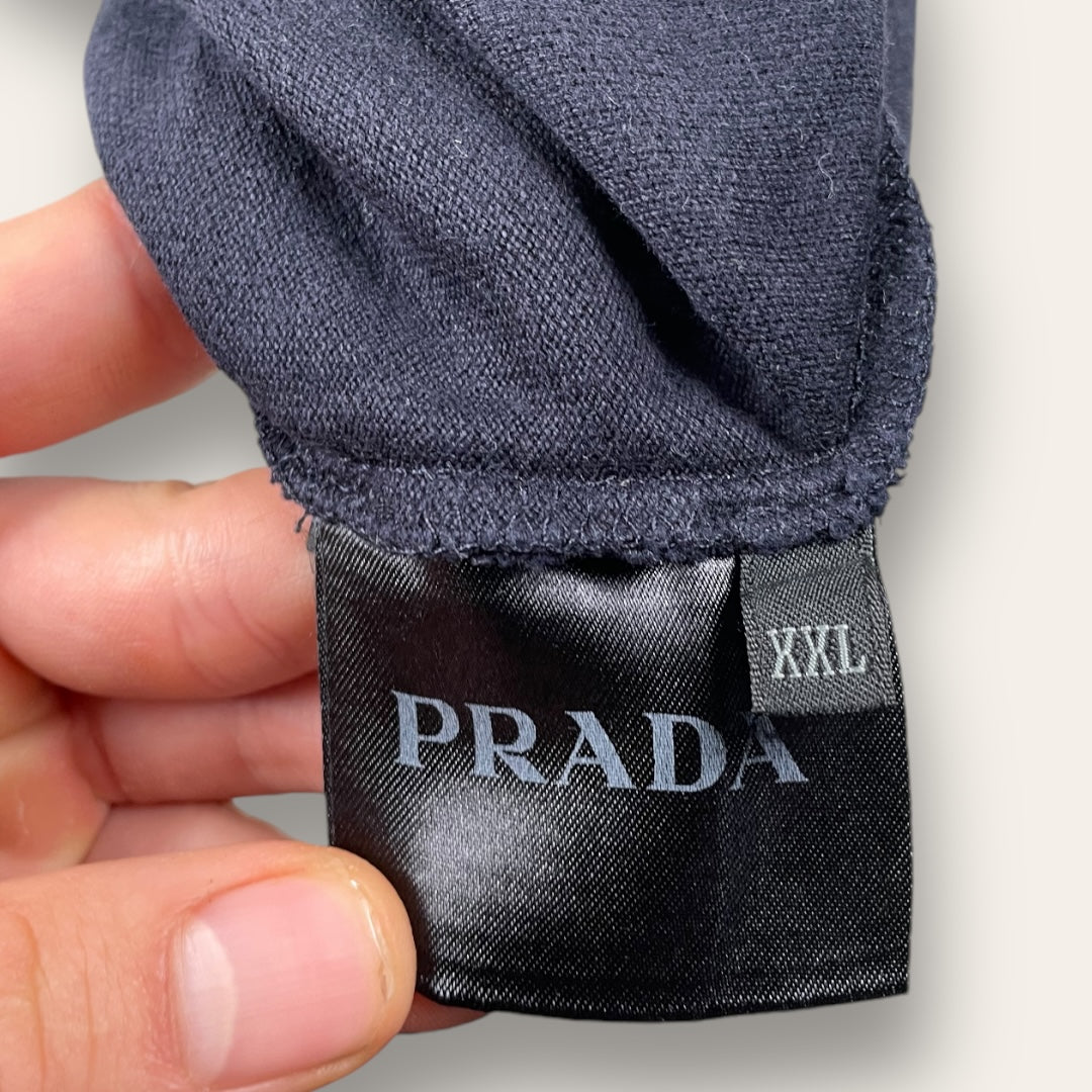 Prada poloshirt navy - extra large / Large