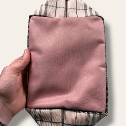 Burberry bag beige/pink