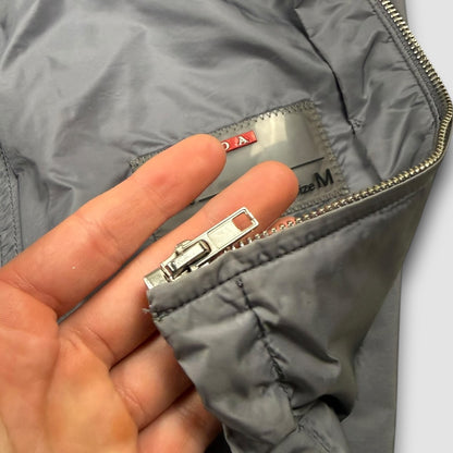 Prada nylon windbreaker 2014 grey - Medium