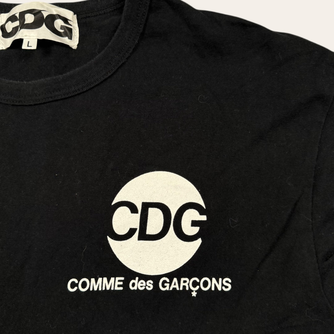 CDG tee black - Medium