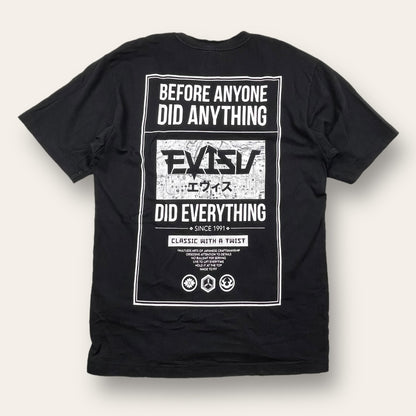 Evisu tee black - Medium