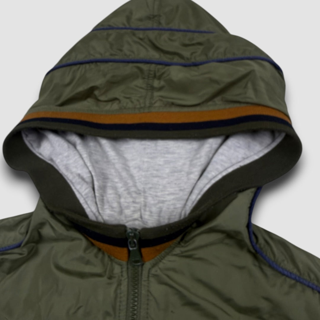 Dolce & Gabbana lined windbreaker dark green - Medium