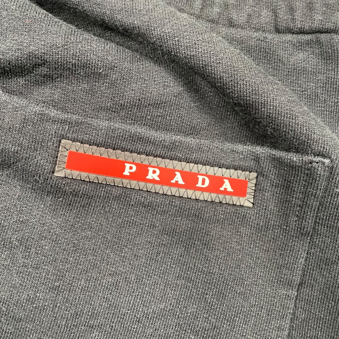 Prada joggers black - large