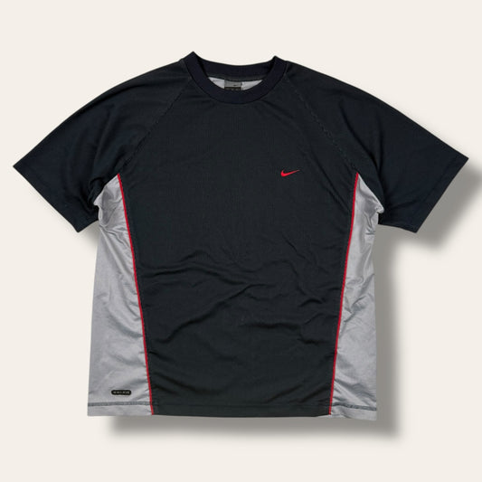 Nike 00’s dri-fit tee grey/black- Large