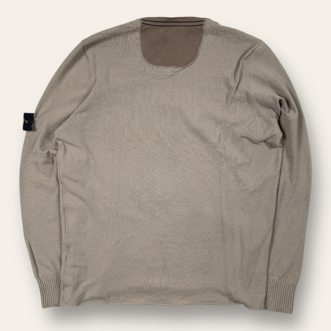 Stone island sweater beige - Large