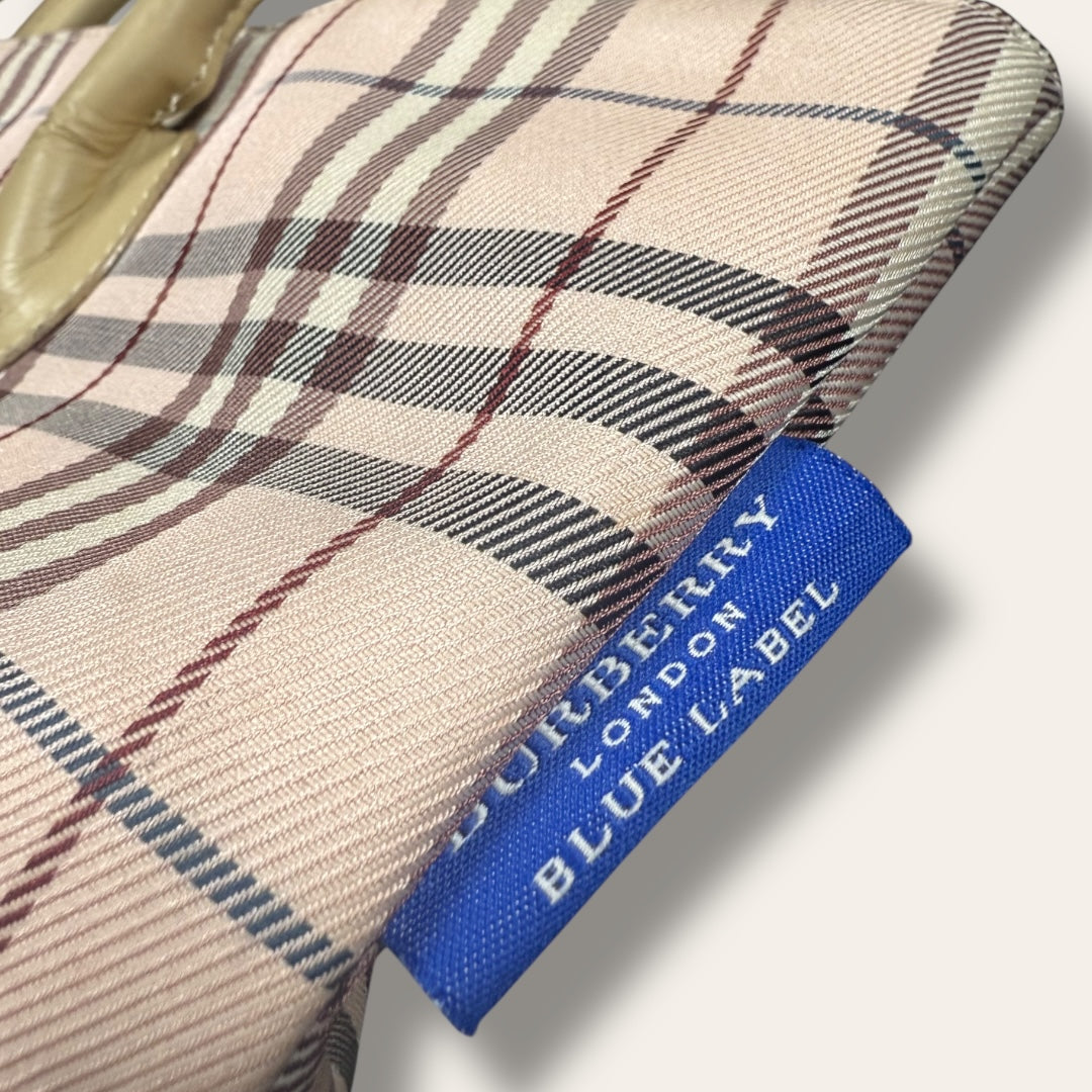 Burberry bag beige/pink