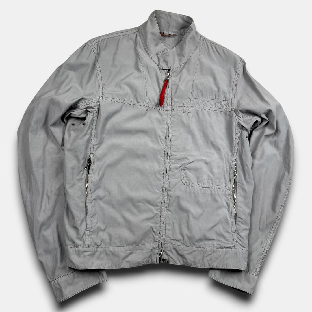 Prada sport bomber jacket grey - Medium