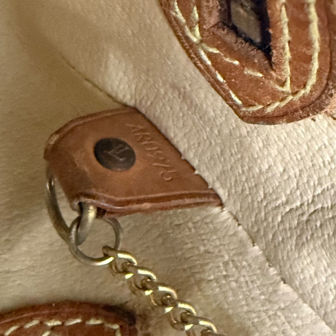 Louis vuitton bucket bag brown