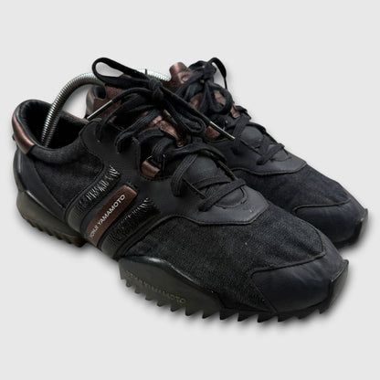Y-3 low top sneakers black/bronze - 42,5