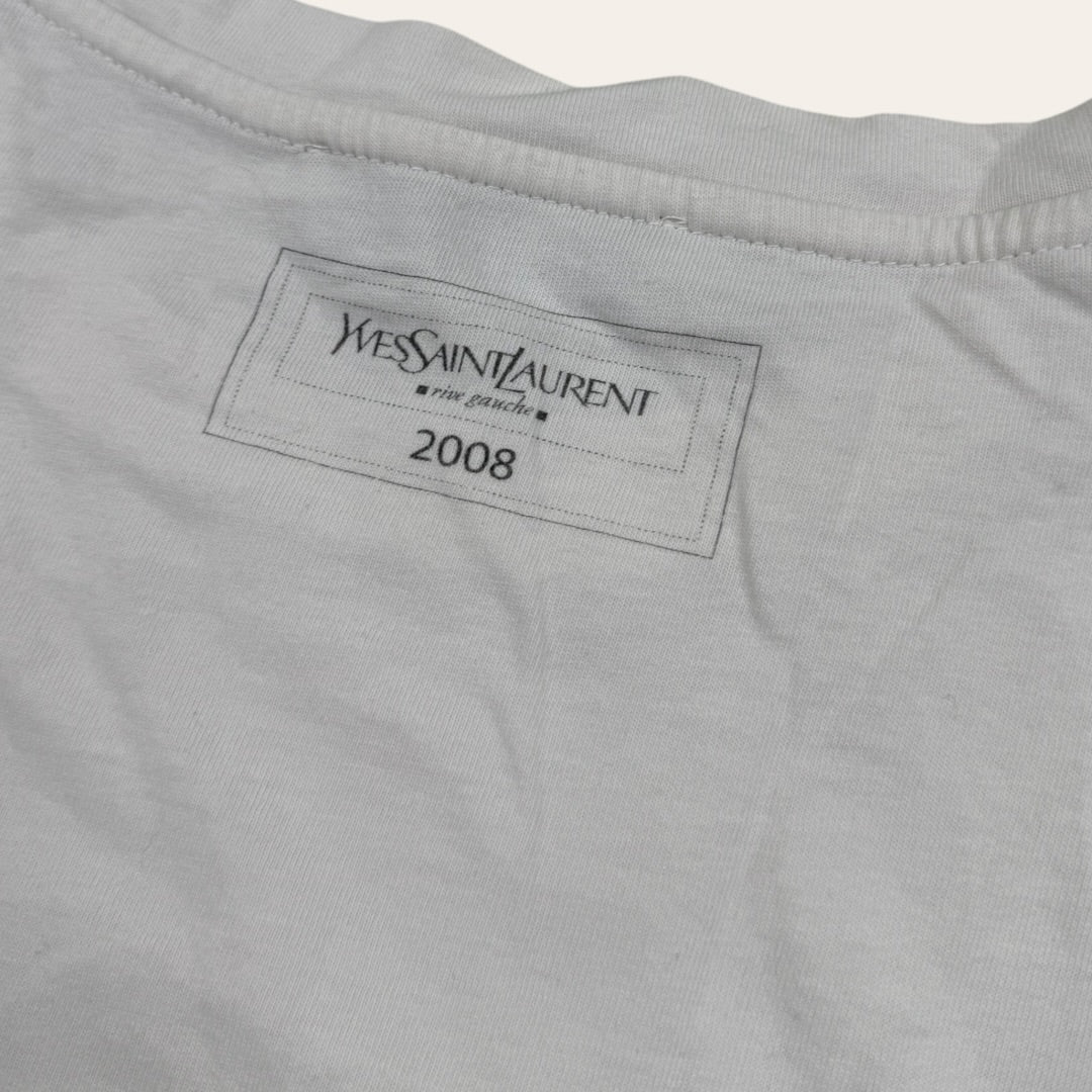 Yves saint Laurent 2008 longsleeve white - Medium
