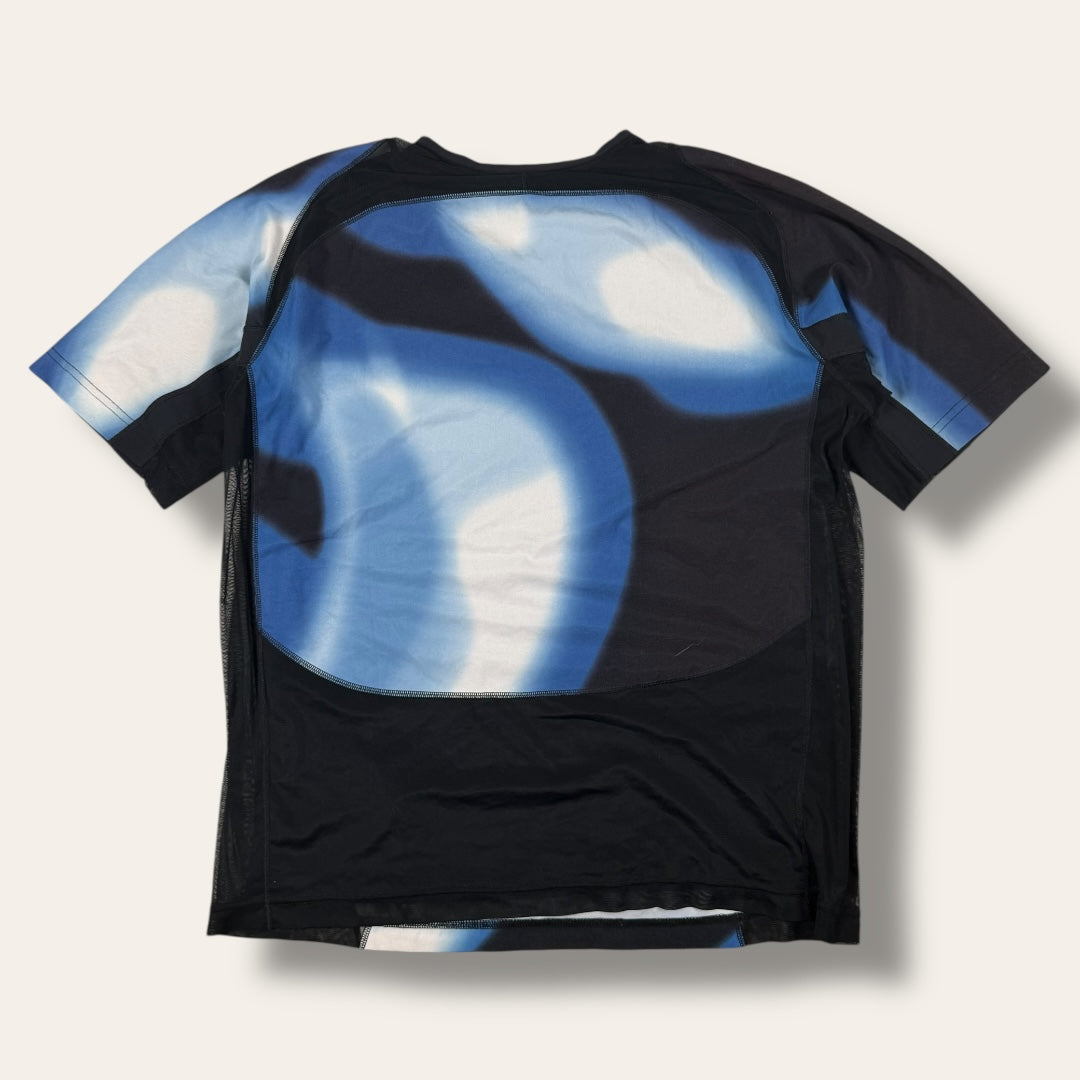 Nike 00’s dri-fit tee black/blue - Large