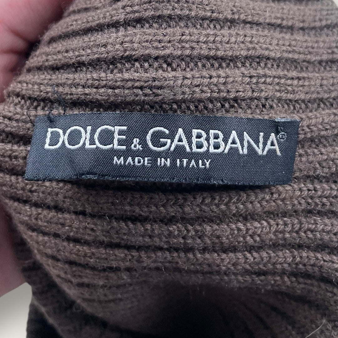 Dolce & Gabbana beanie brown