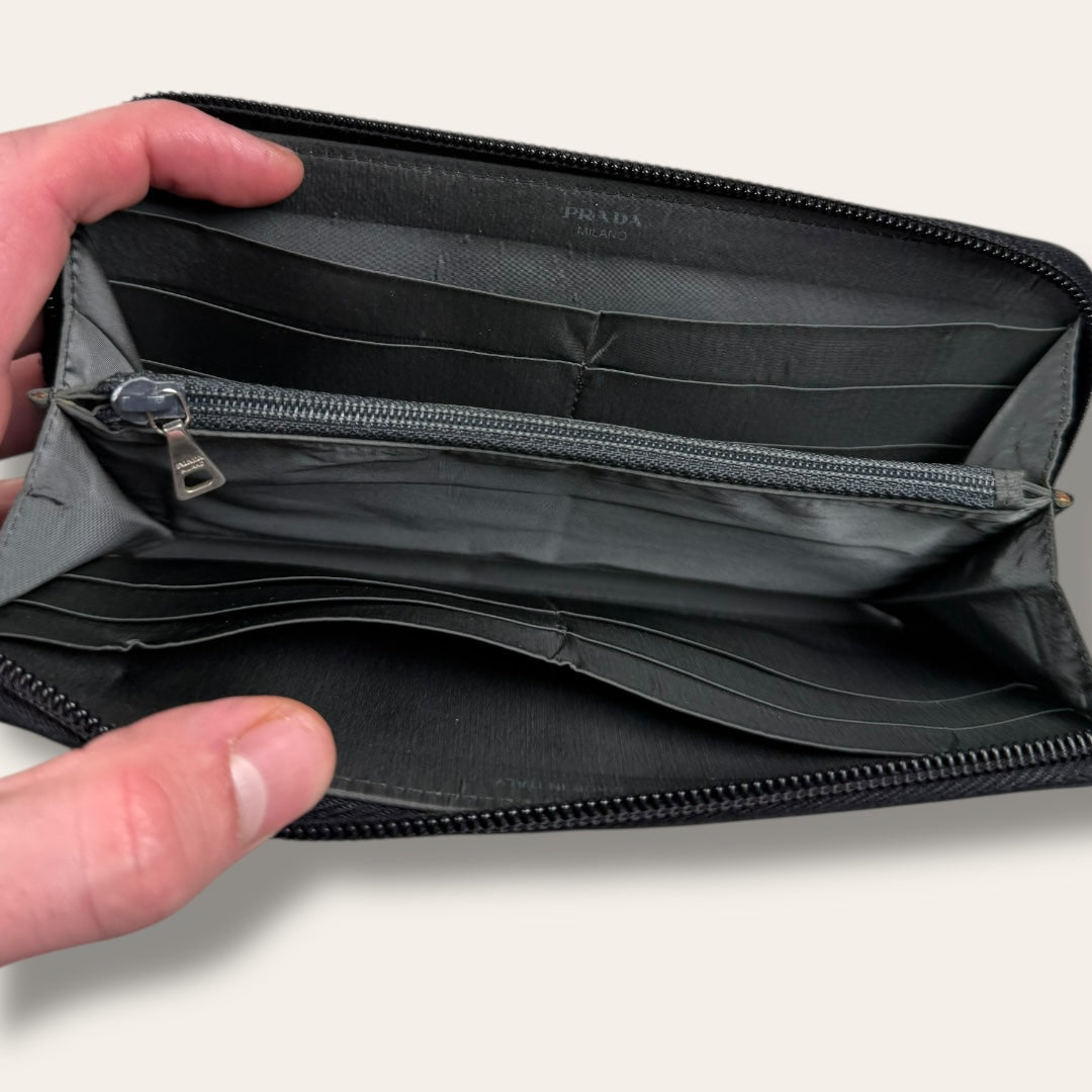 Prada sport wallet black