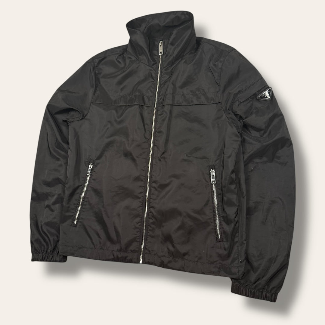 Prada windbreaker jacket black - Small