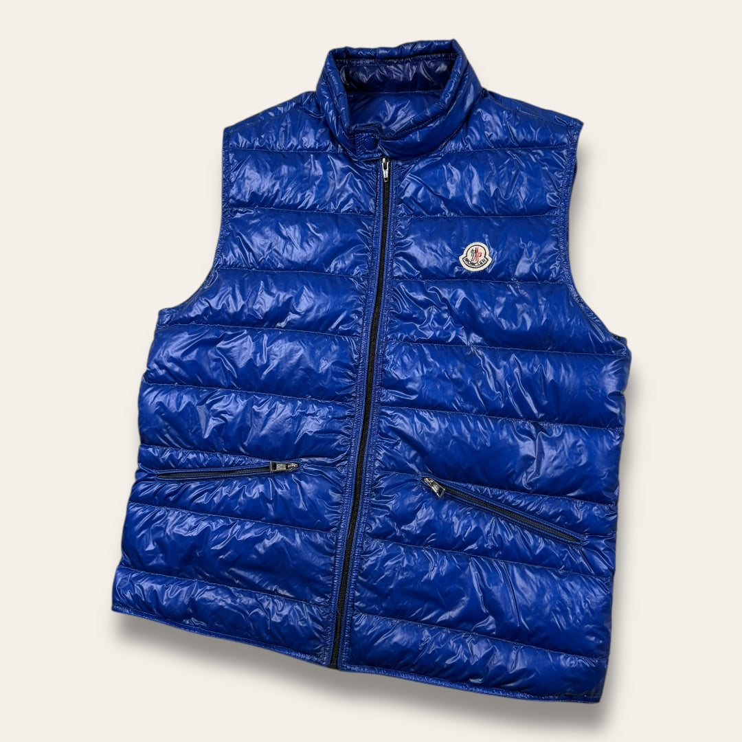 Moncler gui gilet blue - Medium/Large