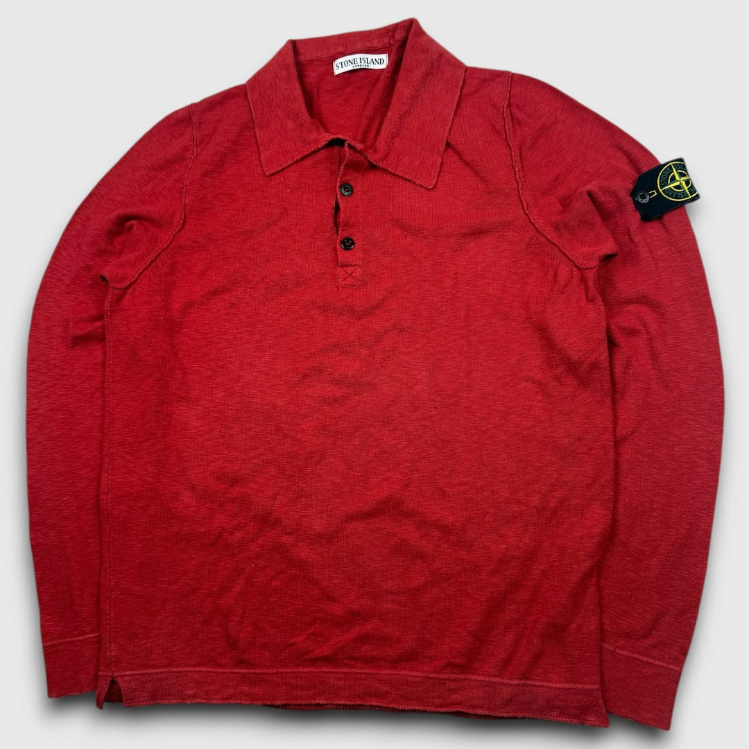 Stone island longsleeve polo/sweater