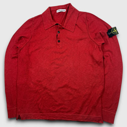 Stone island longsleeve polo/sweater