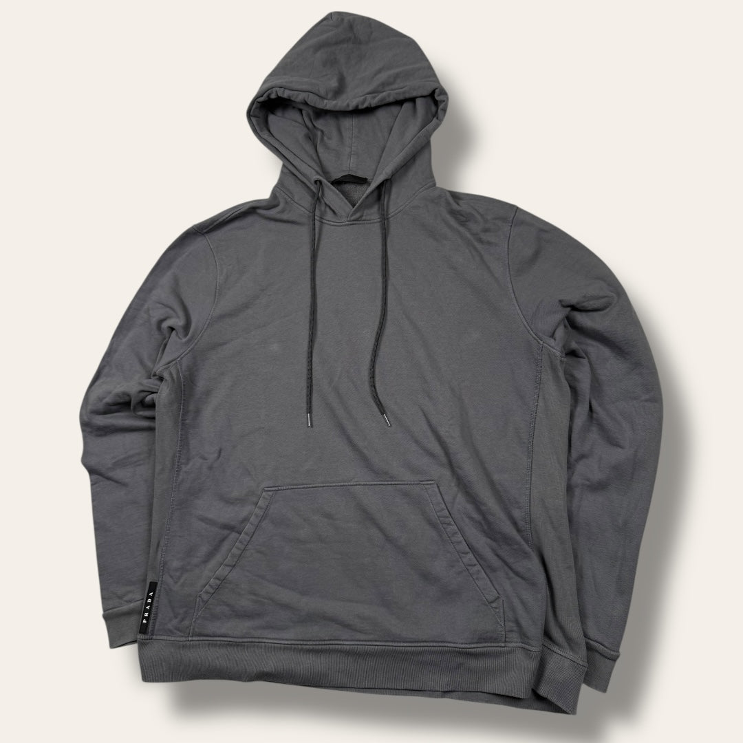 Prada hoodie dark grey - Extra large