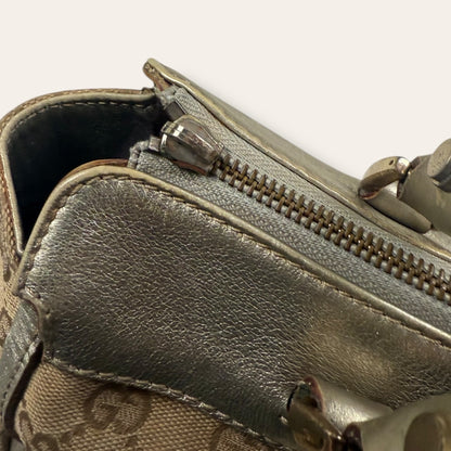 Gucci canvas handbag