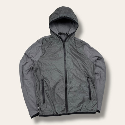 Prada zip-up vest grey - Small