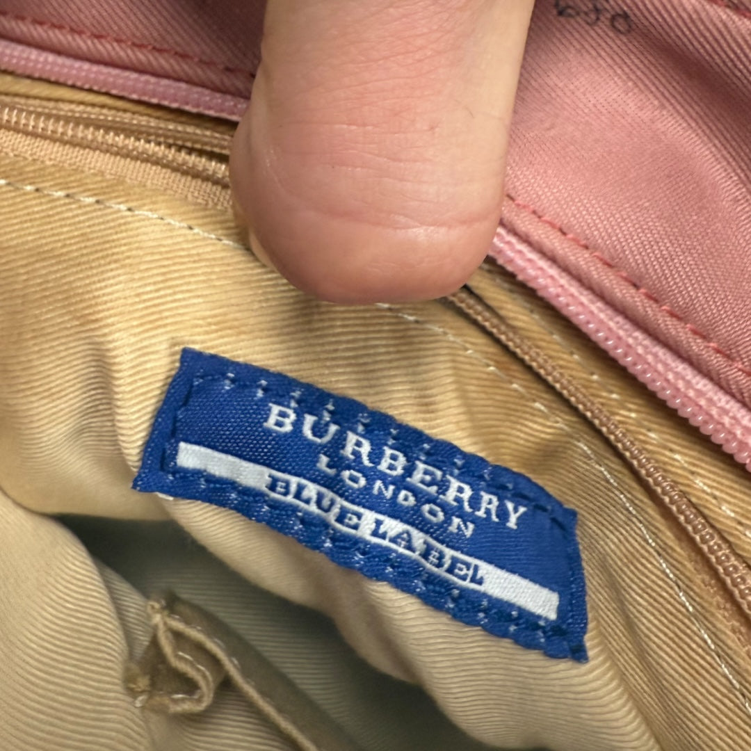 Burberry bag beige/pink