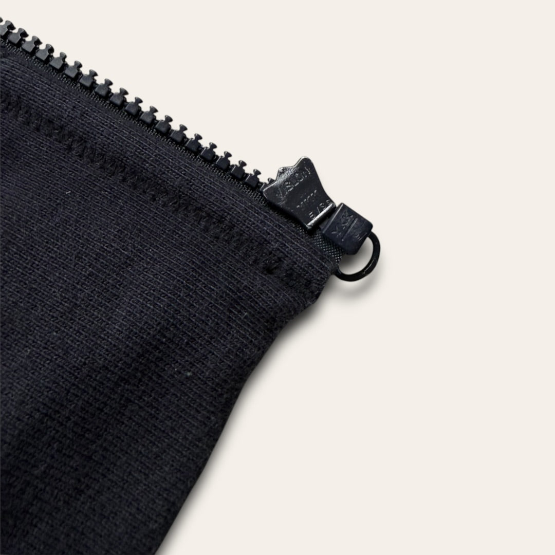 C.P. Company goggle zip-up hoodie navy - Small