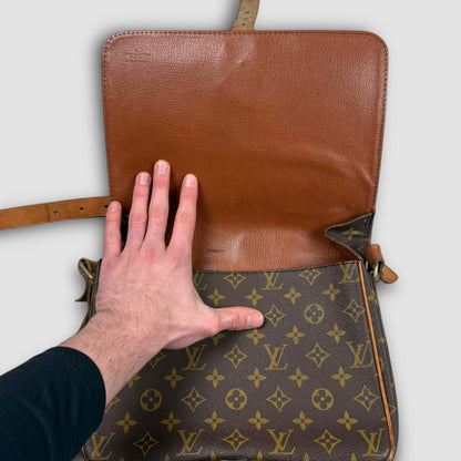 Louis Vuitton Cartouchière GM Monogram Crossbody Bag