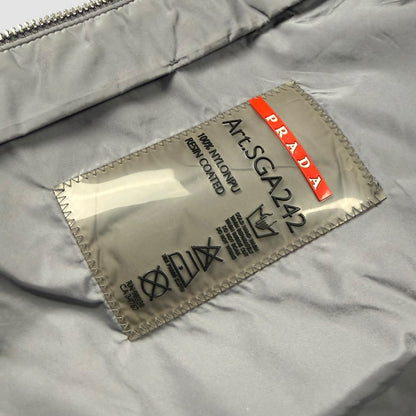 Prada nylon windbreaker 2014 grey - Medium